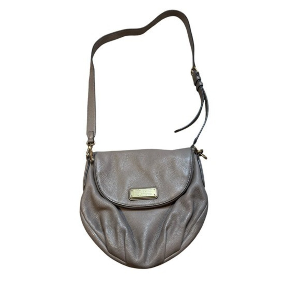 Marc by Marc Jacobs Standard‎ Supply Gray Leather Crossbody Bag Purse